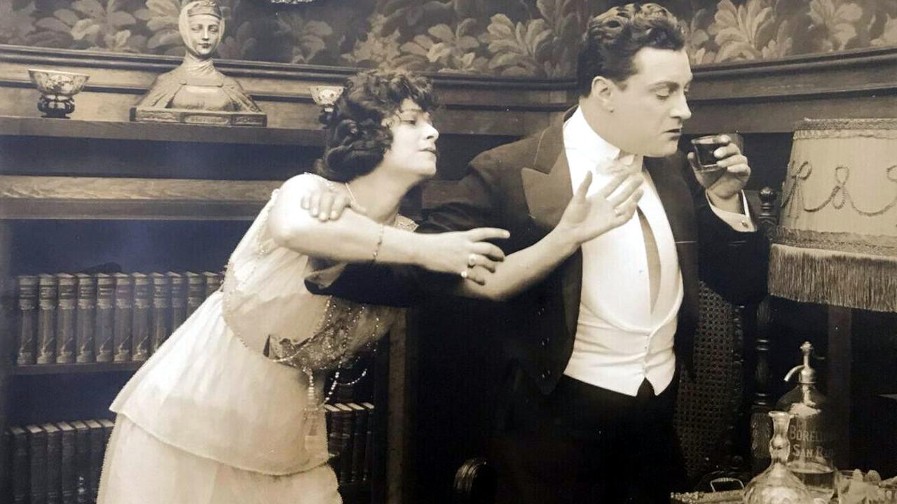 The Unwritten Law 1916 movie scene