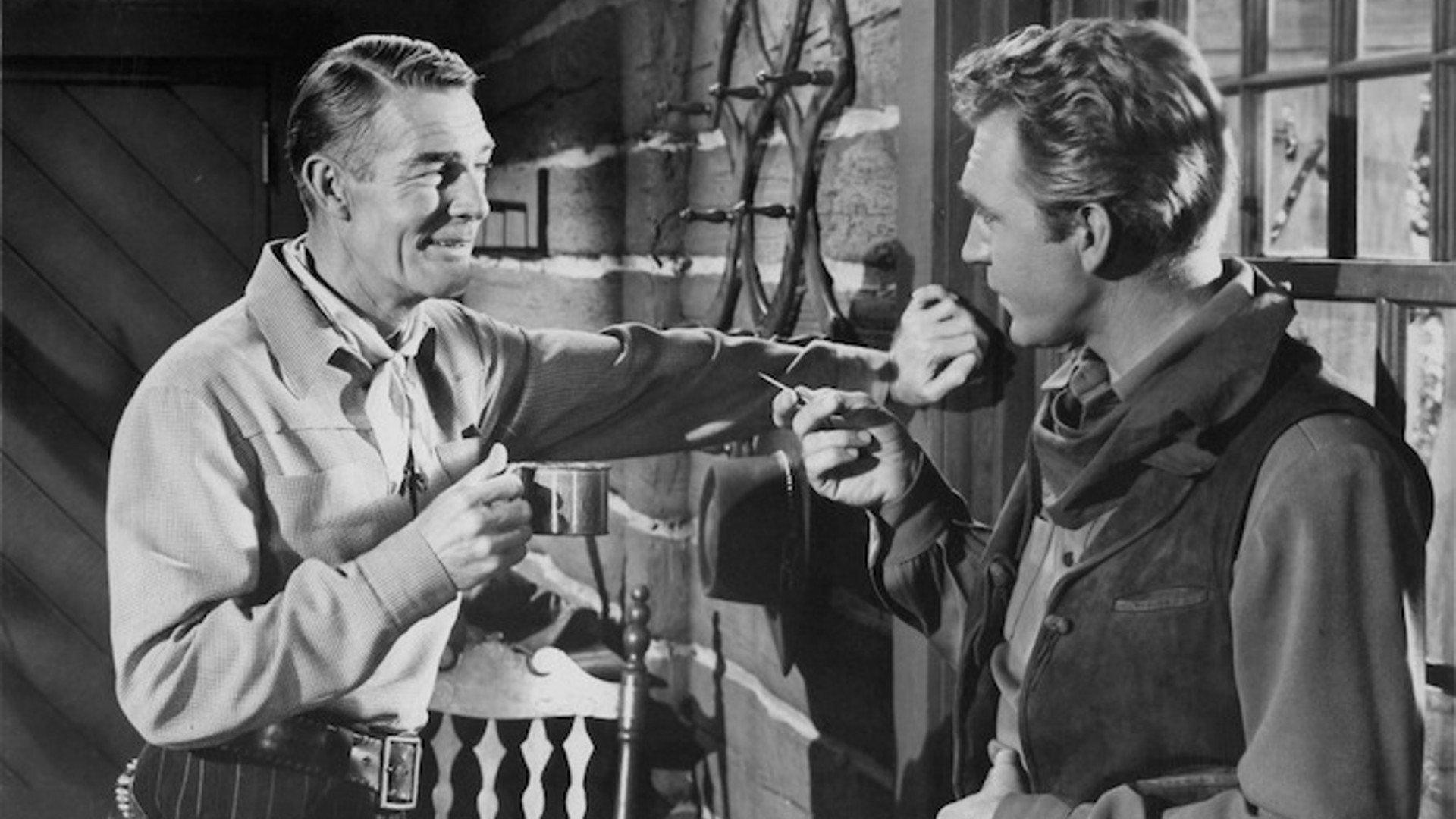 The Nevadan 1950 movie scene