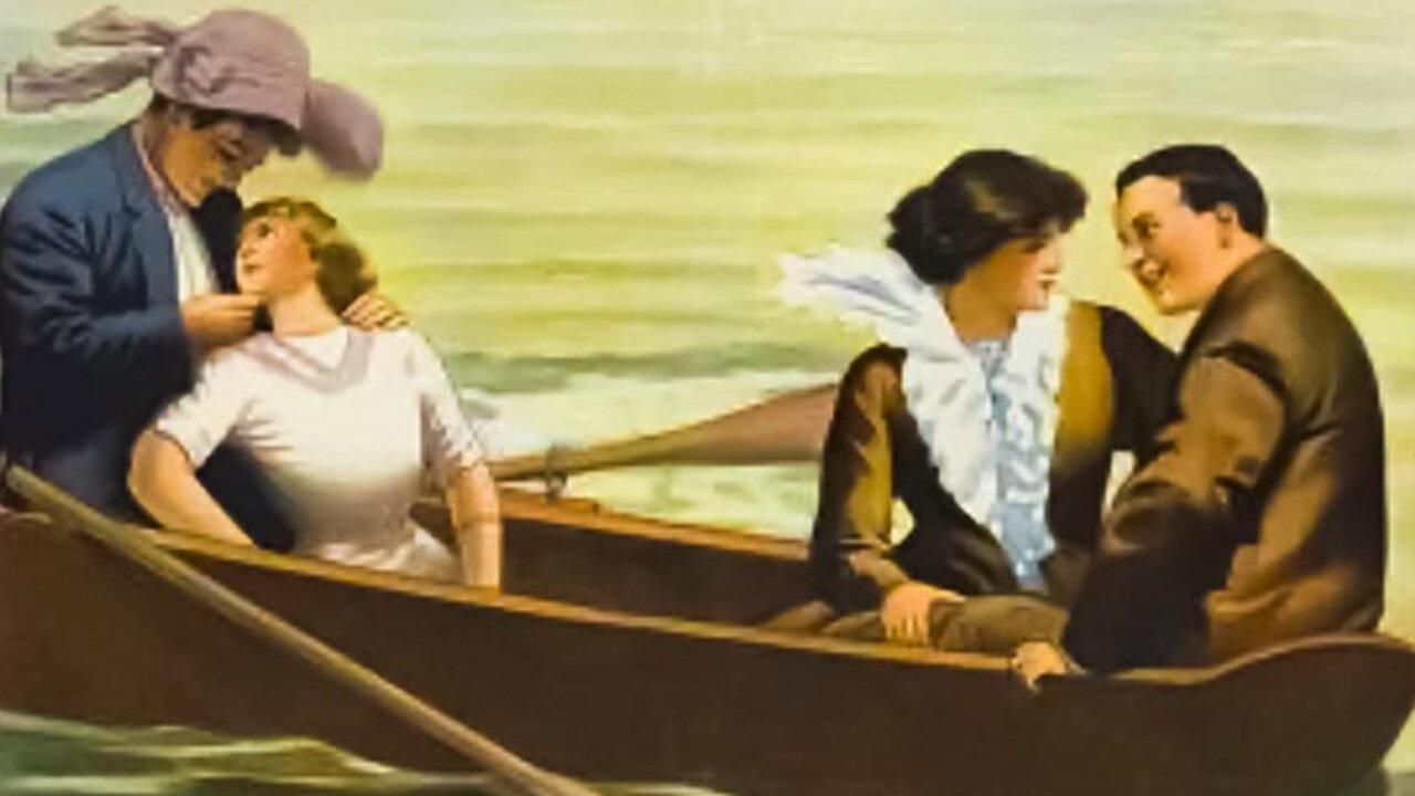 A Day Off 1912 movie scene