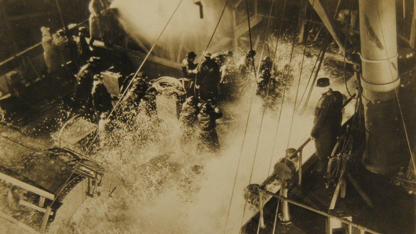 Fifty Fathoms Deep 1931 movie scene