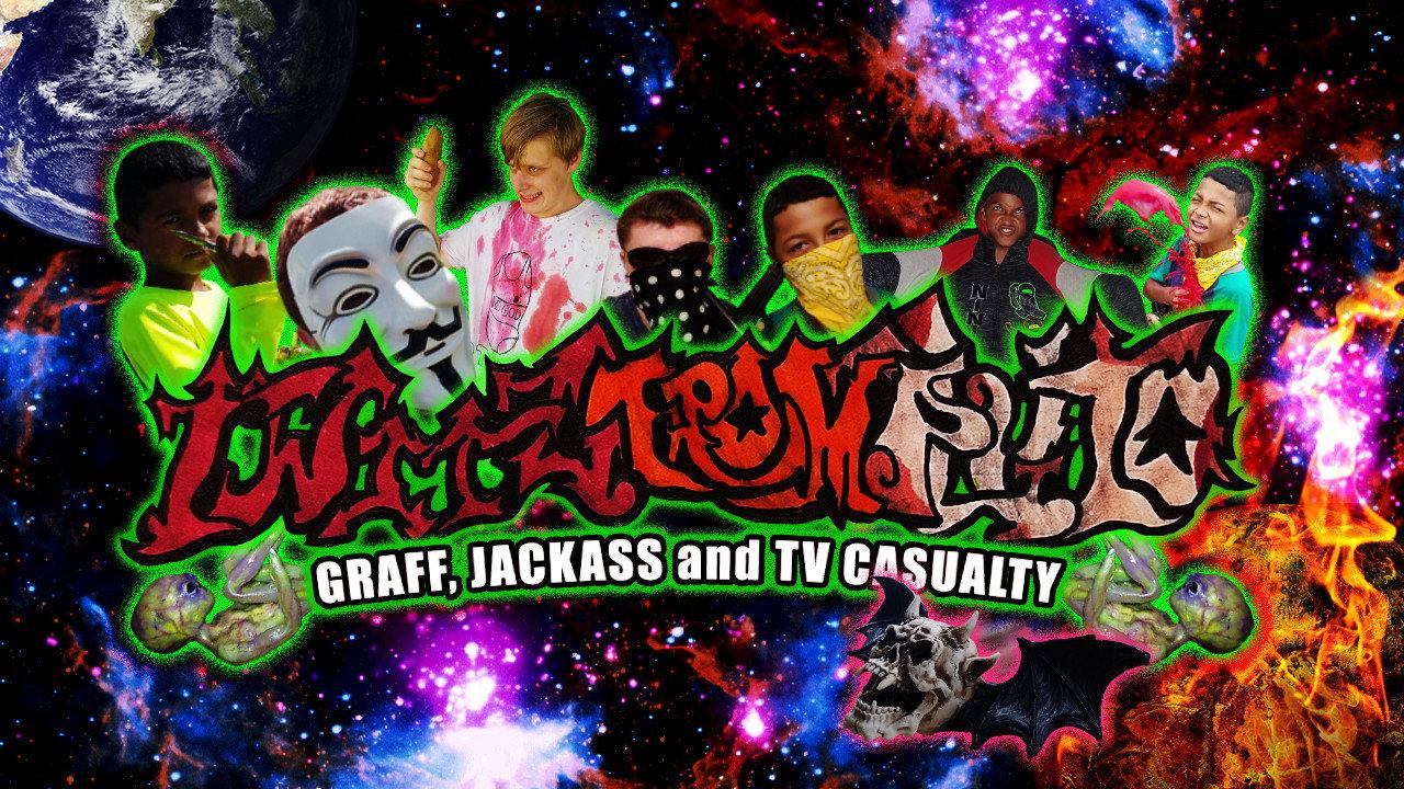 Twitz from Pluto: Graff, Jackass and TV Casualty 2022 movie scene