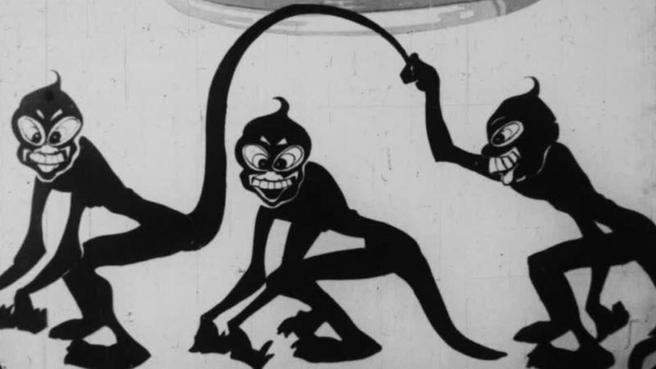 Giro the Germ Episode 1 1927 movie scene