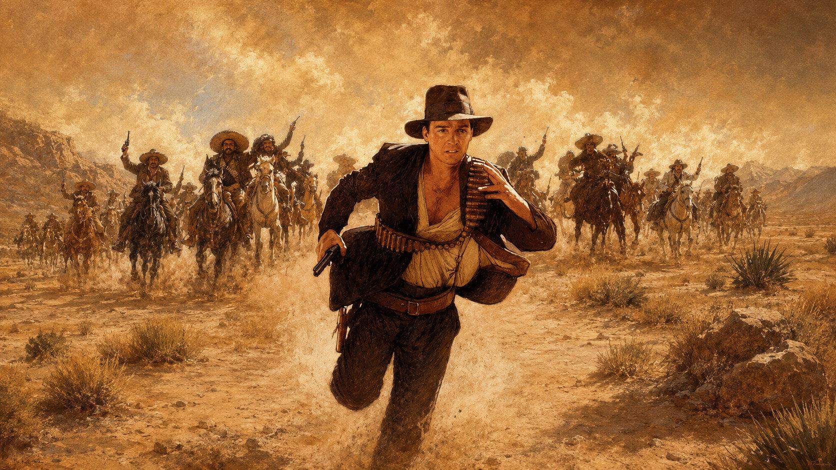 The Adventures of Young Indiana Jones: Espionage Escapades 2000 movie scene
