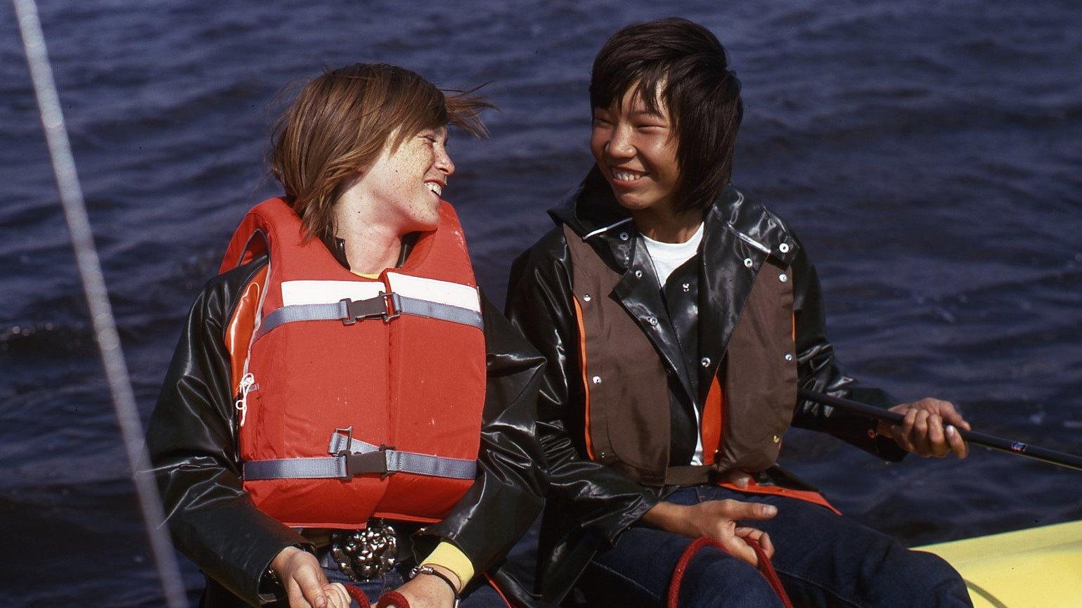 North Sea Is Death Sea 1976 movie scene