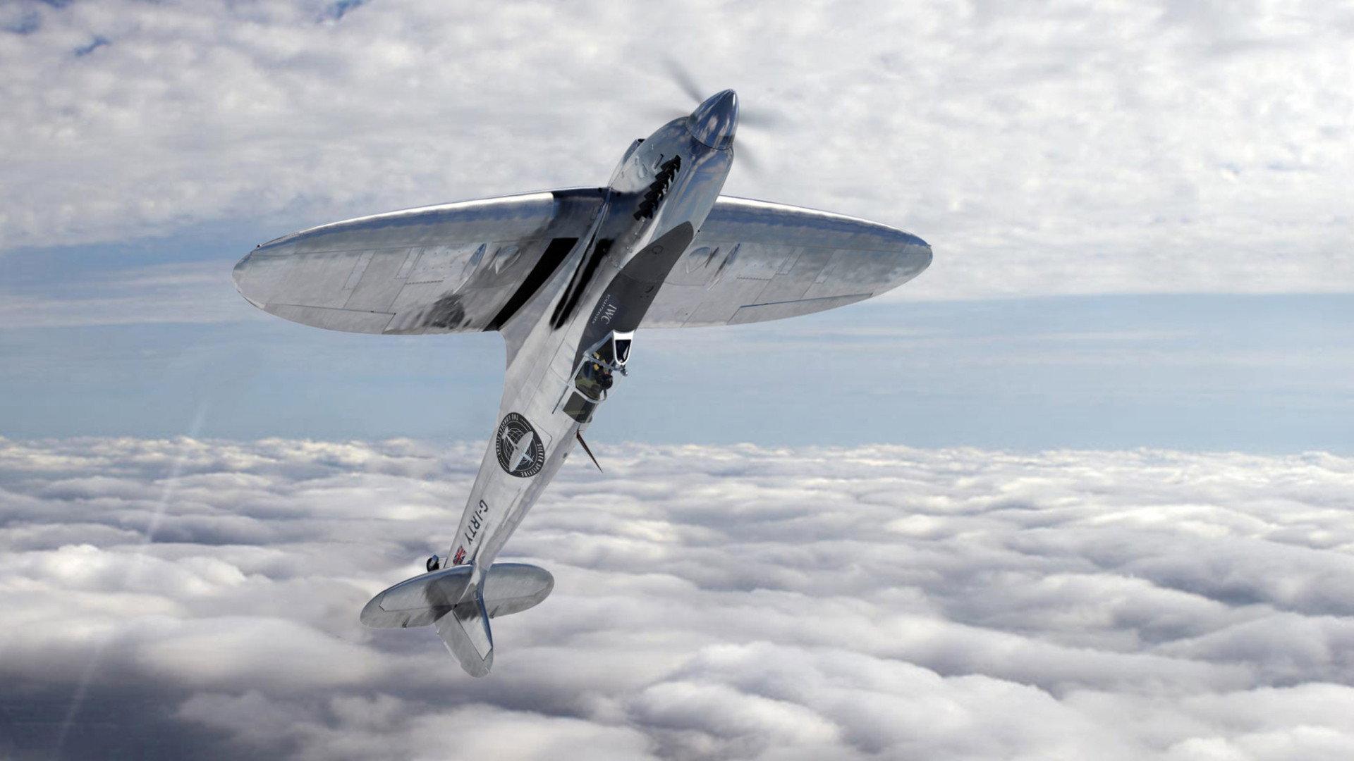 Silver Spitfire: The Longest Flight 2022 movie scene