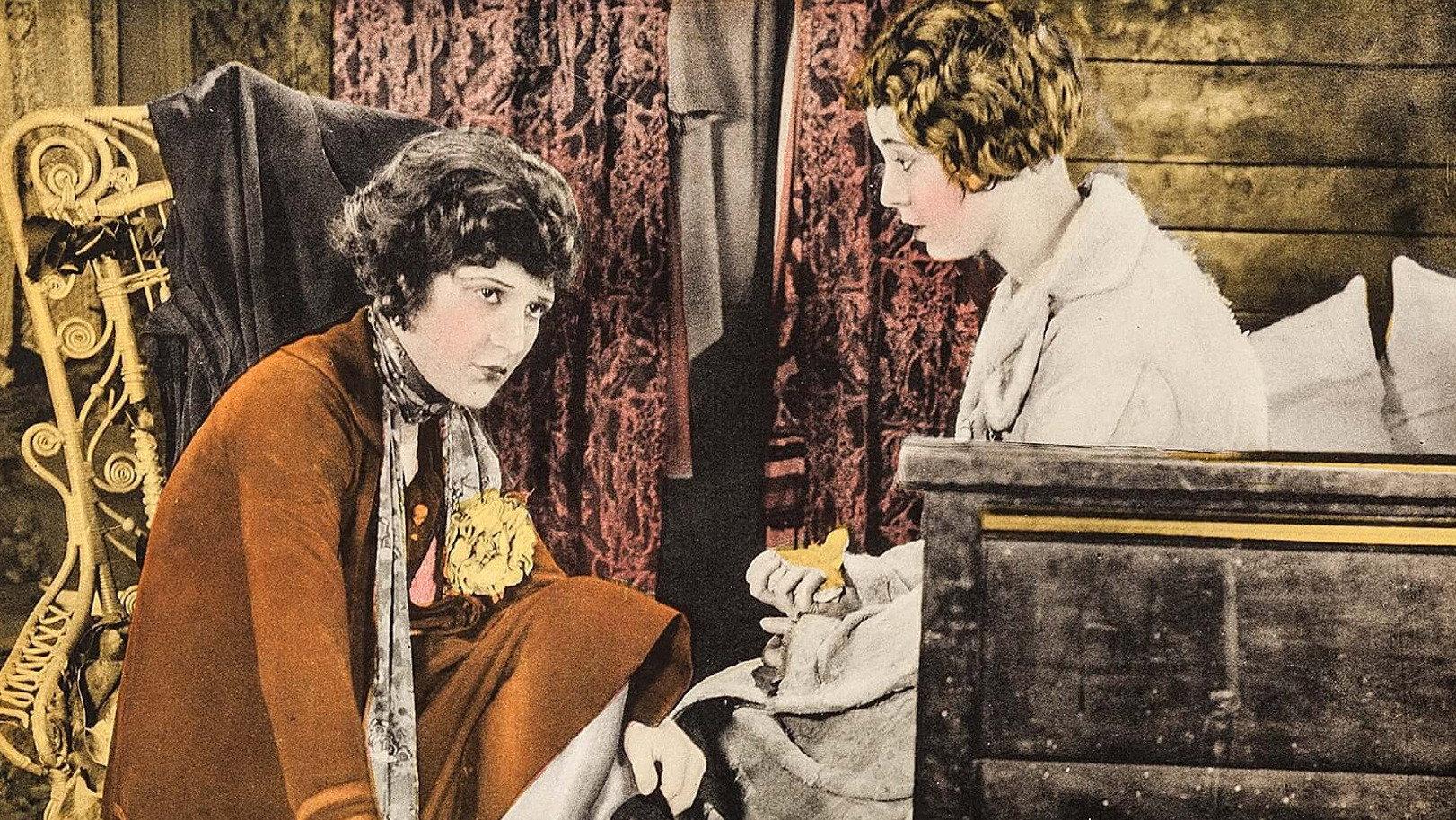 A Broadway Lady 1925 movie scene