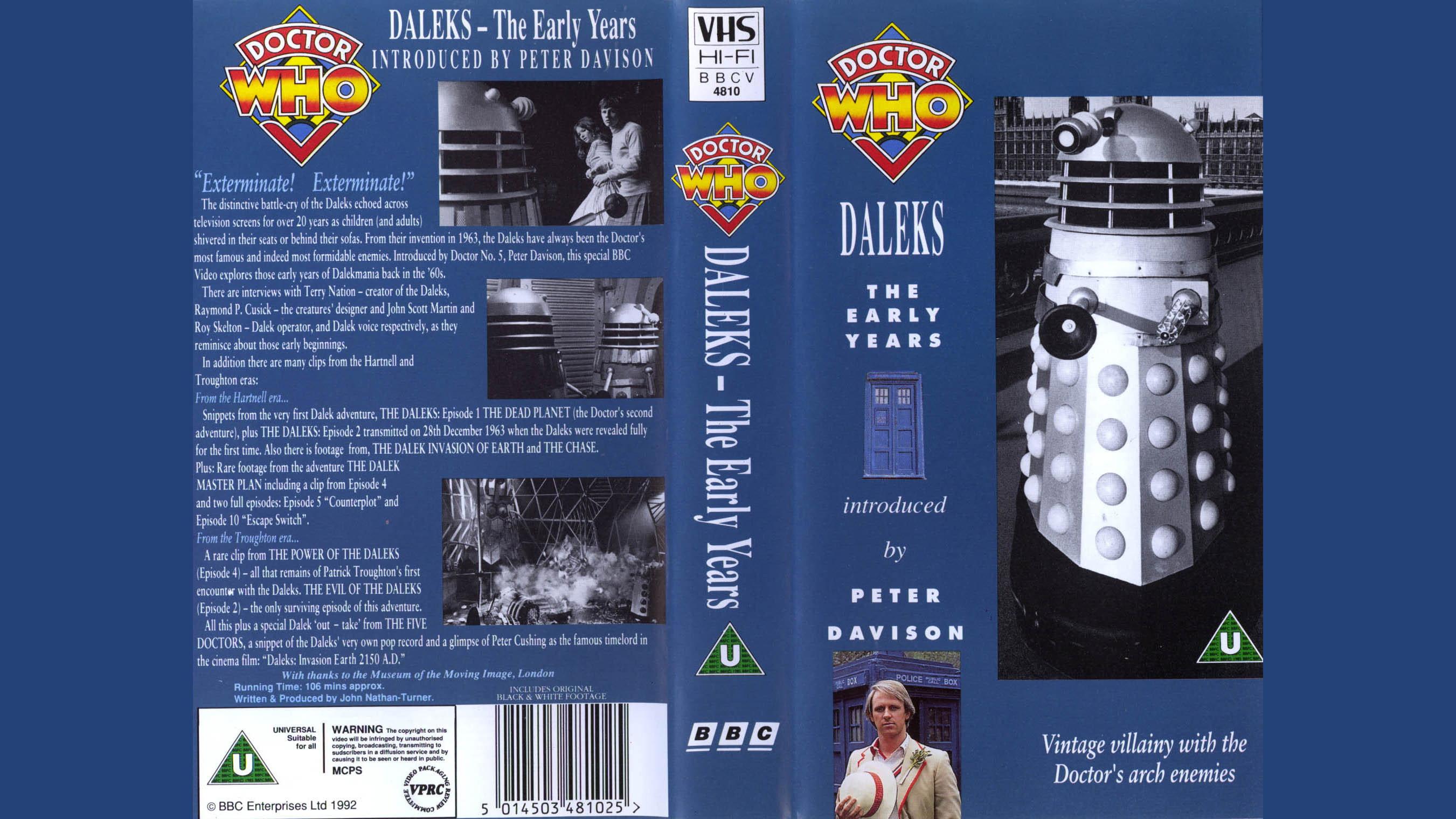 Doctor Who: Daleks - The Early Years 1992 movie scene