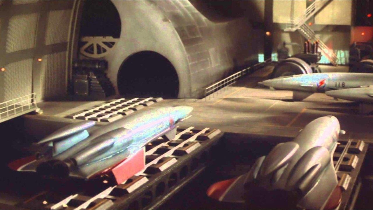 The War in Space 1977 movie scene
