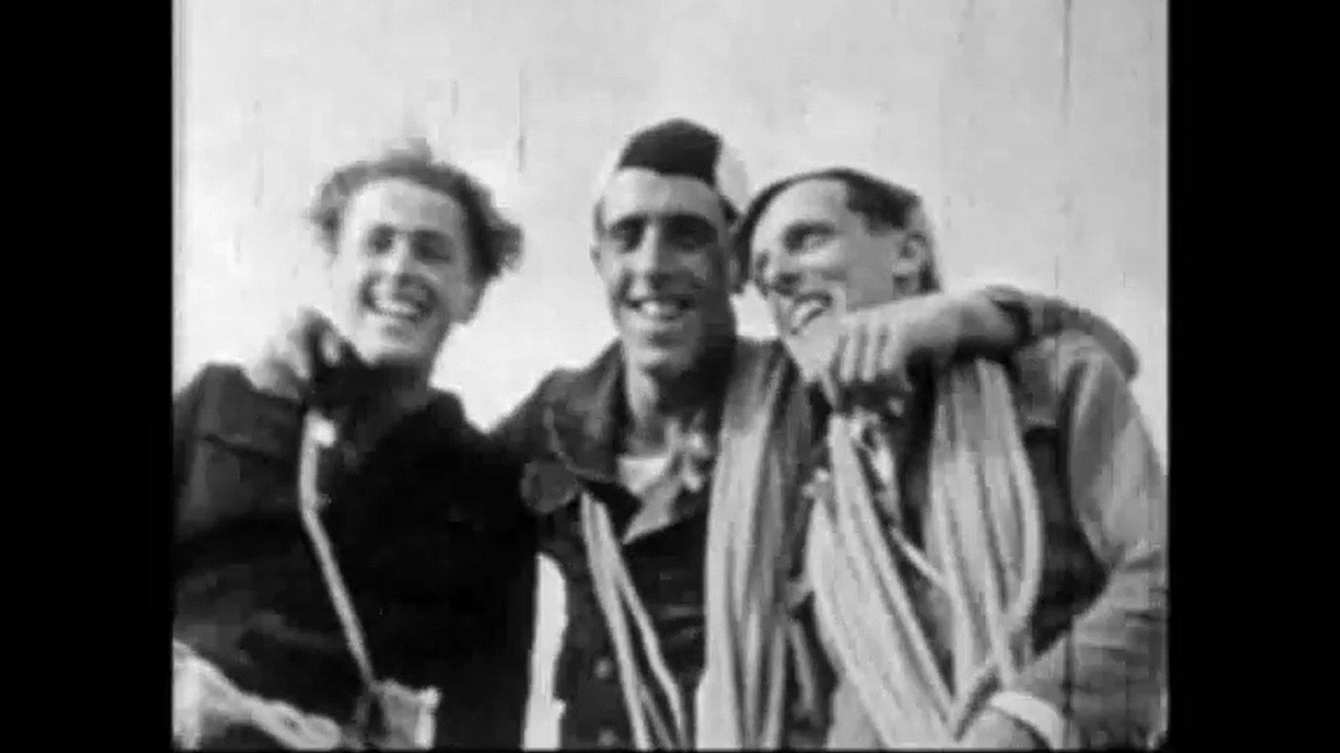First Ascent of the Paganella Direct 1932 movie scene