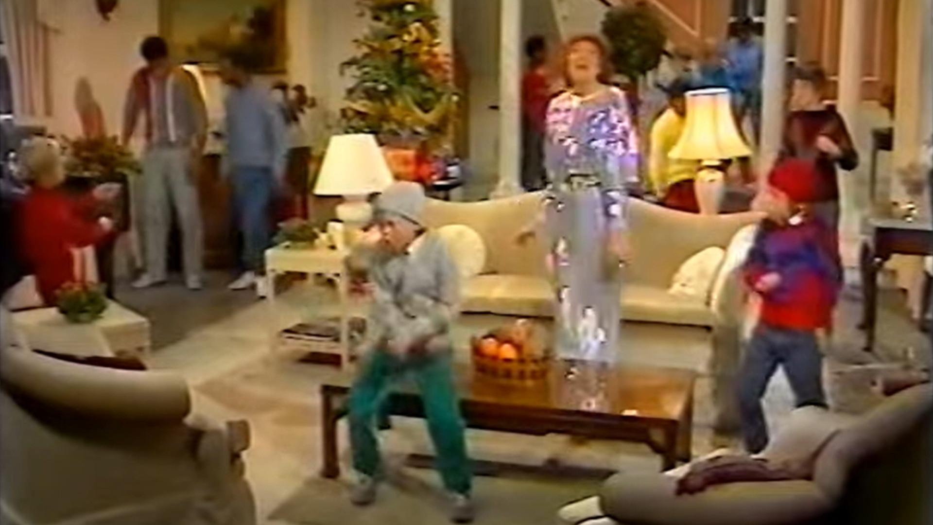 Cilla Black's Christmas Eve 1983 movie scene