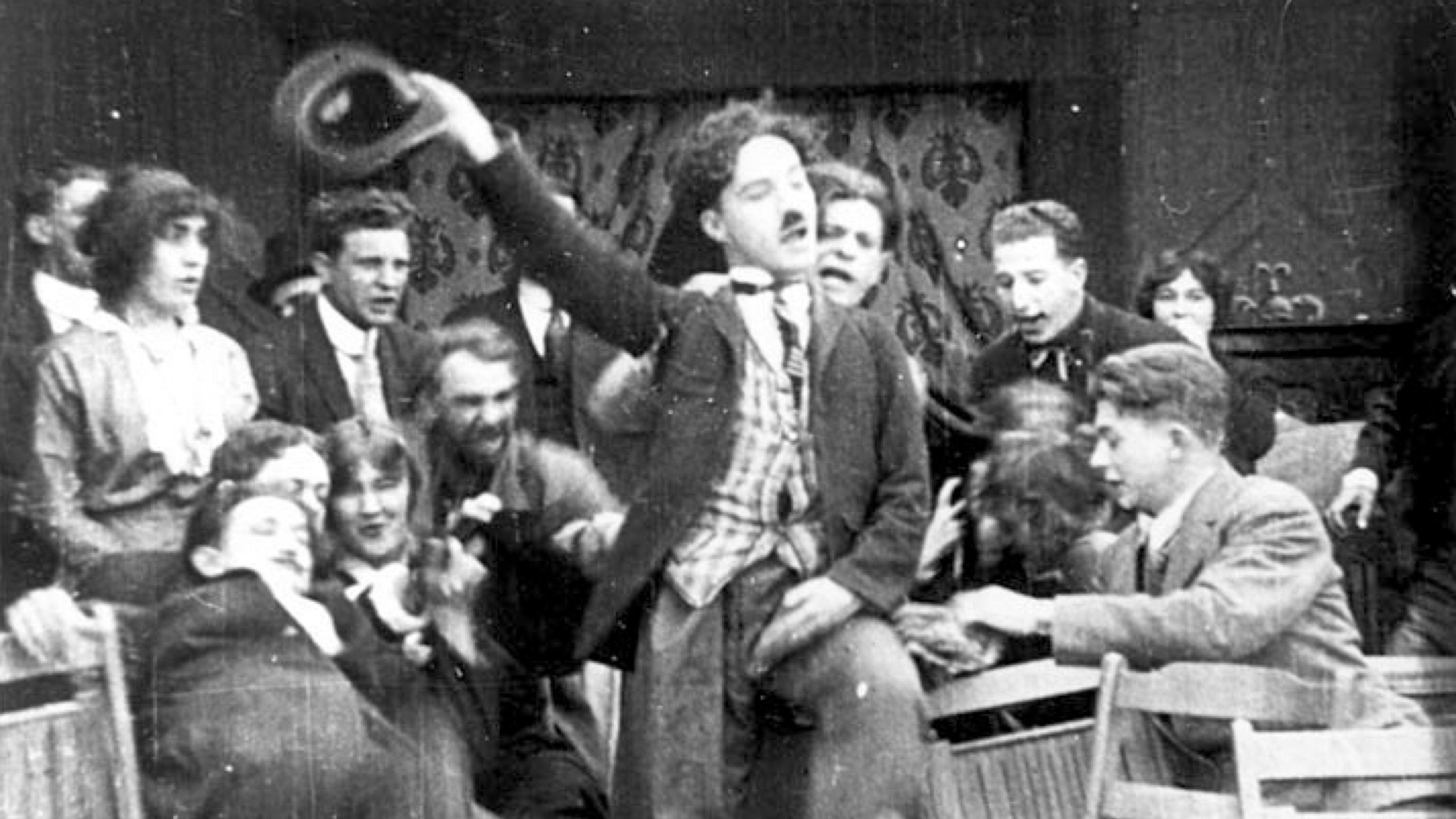 The Star Boarder 1914 movie scene