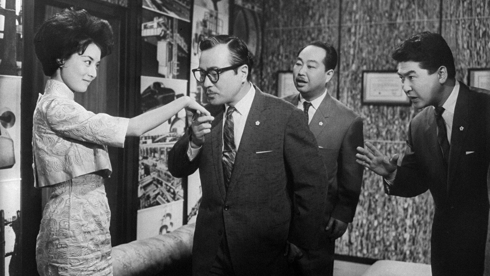 Three Gentlemen Return from Hong Kong 1962 movie scene