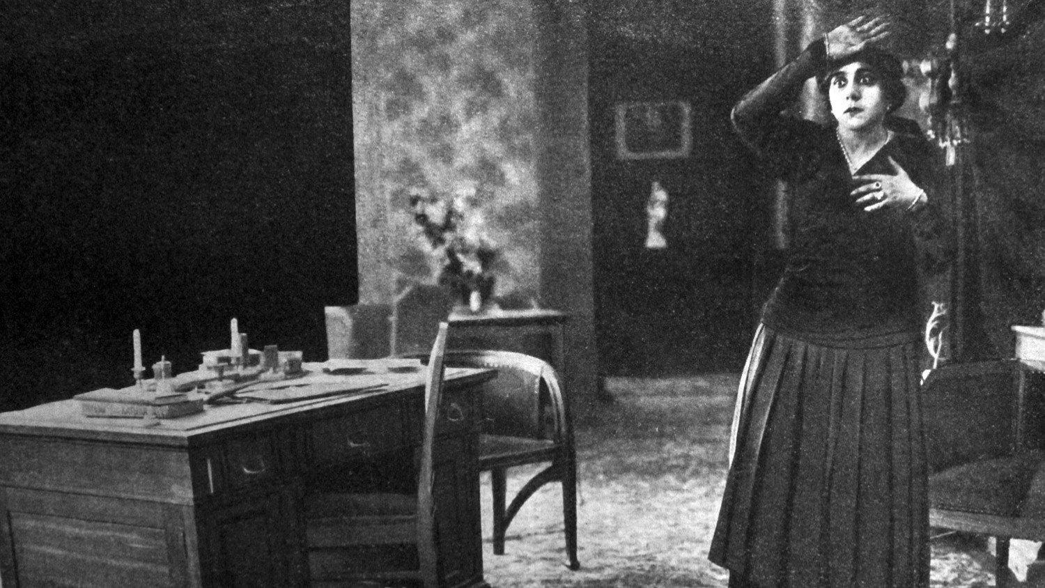 Shadows of Sin 1915 movie scene