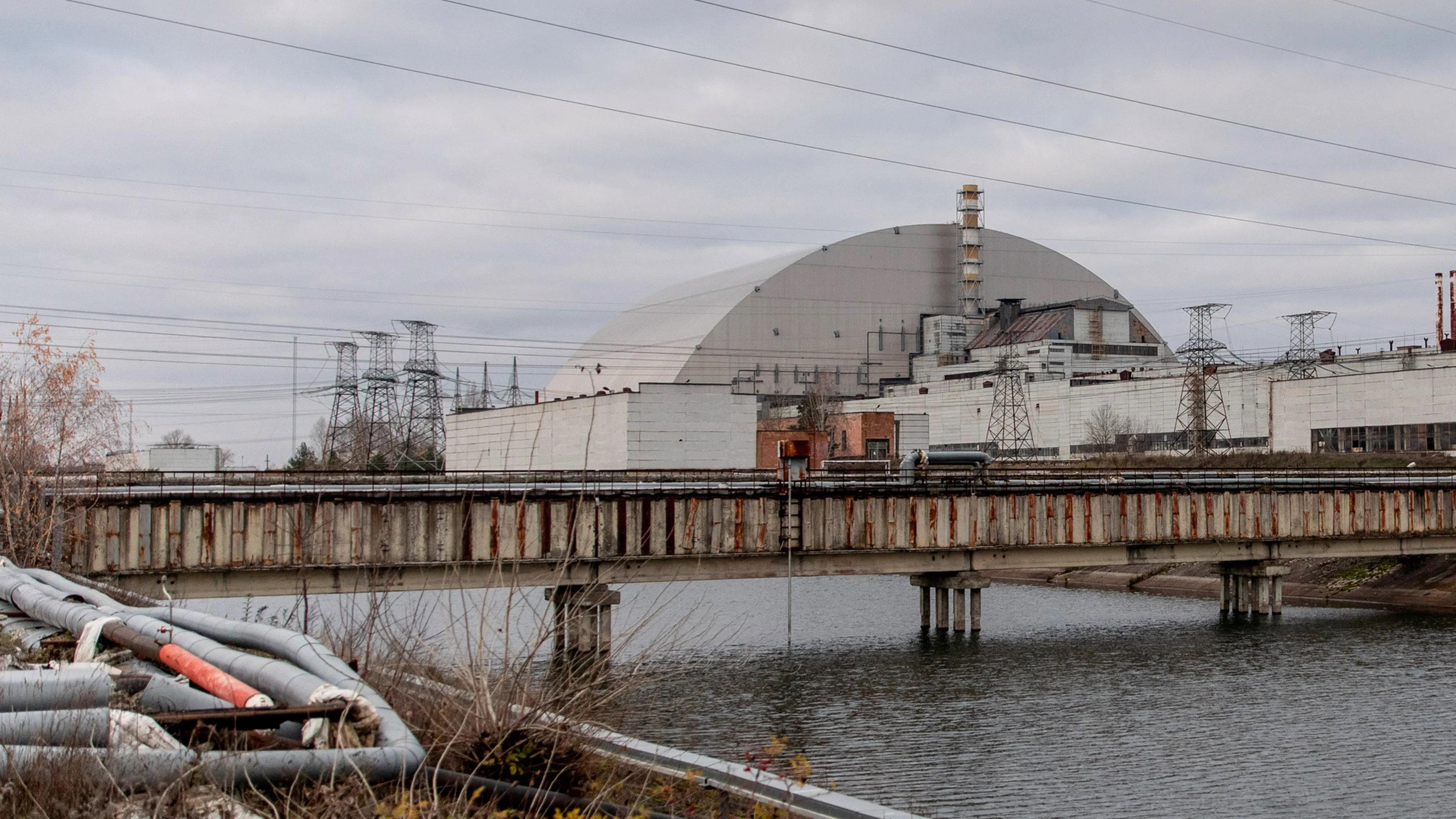 Inside Chernobyl with Ben Fogle 2021 movie scene