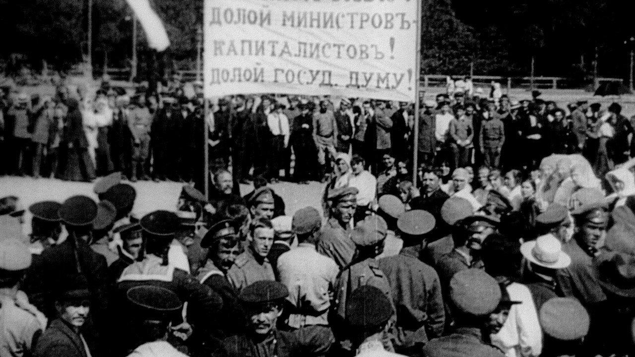 Anniversary of the Revolution 1918 movie scene