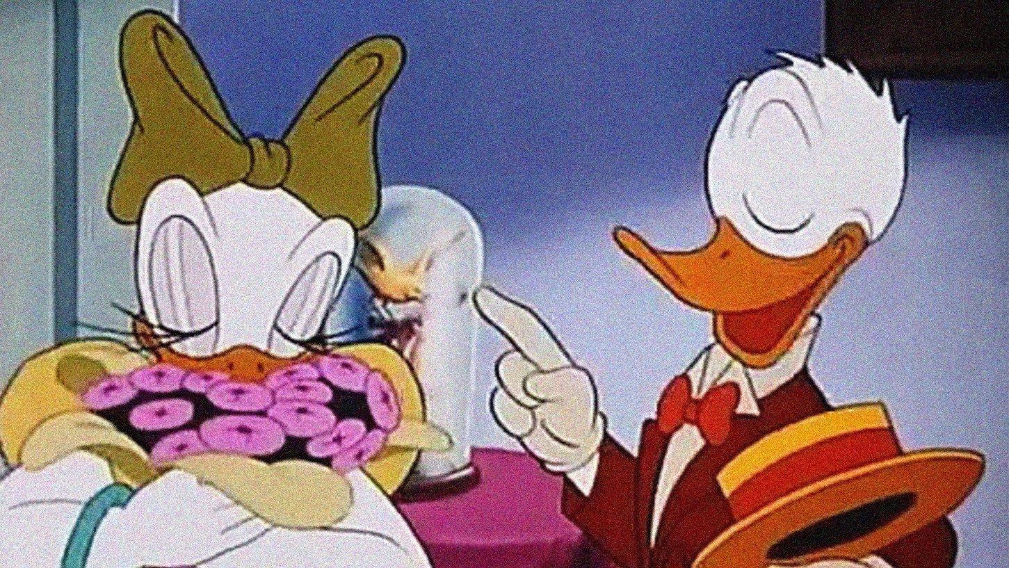 Donald's Double Trouble 1946 movie scene