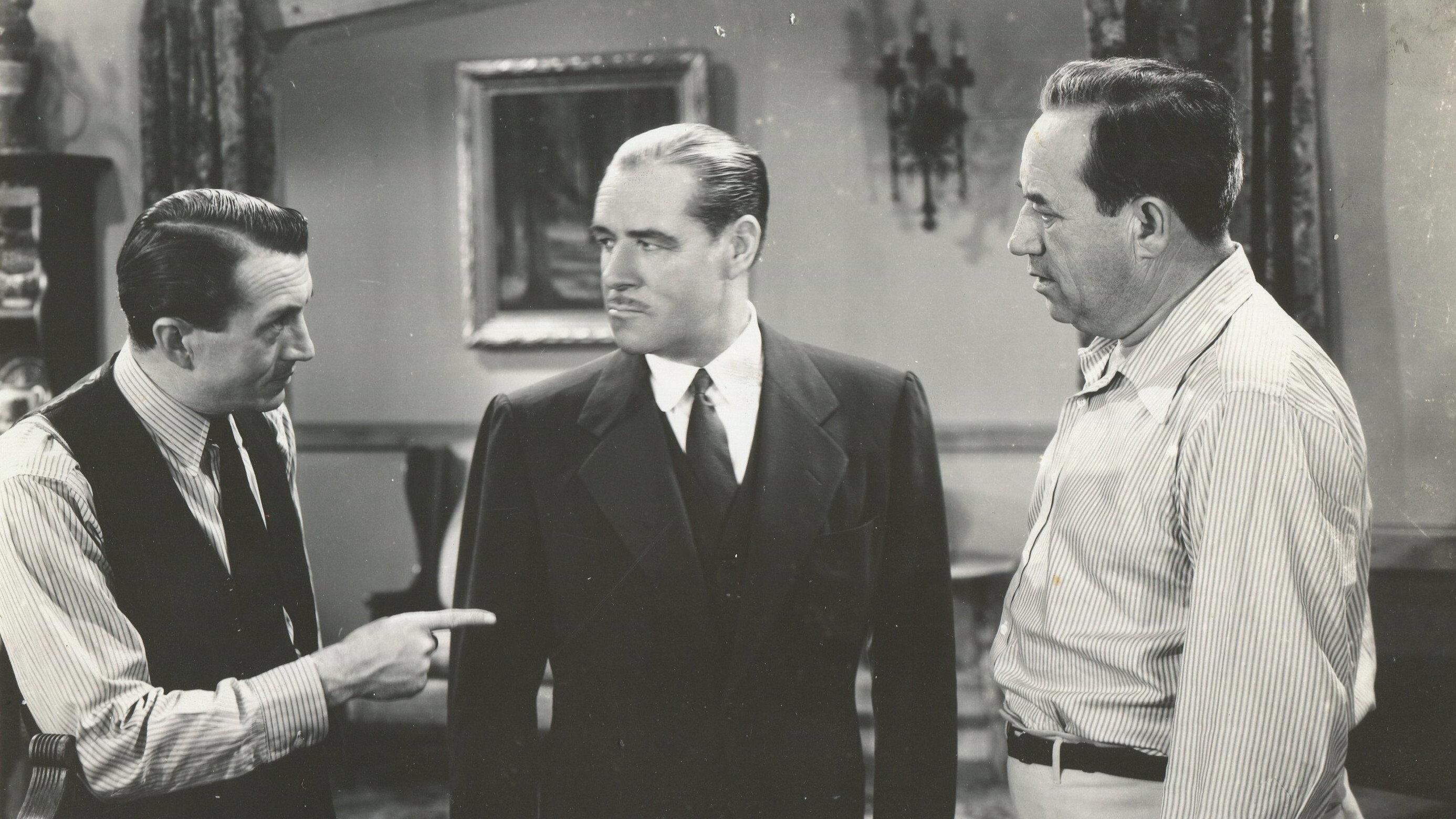 The Great Plane Robbery 1940 movie scene