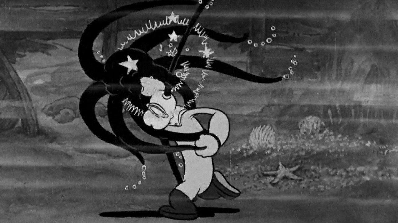 Dizzy Divers 1935 movie scene