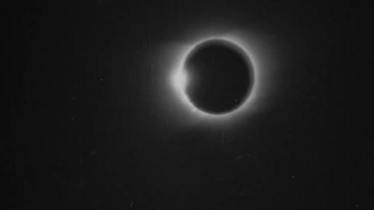 Solar Eclipse 1900 movie scene