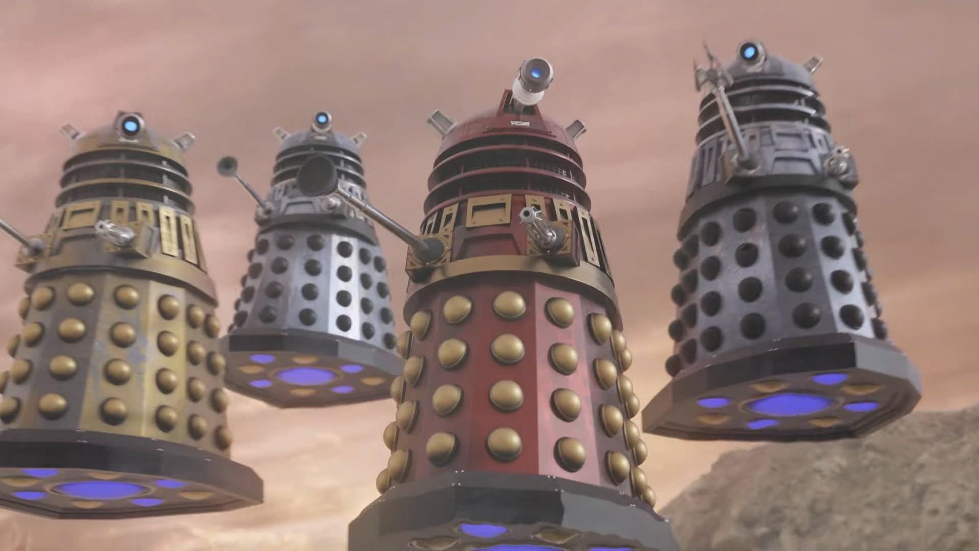 Doctor Who: Leela vs. The Time War 2024 movie scene