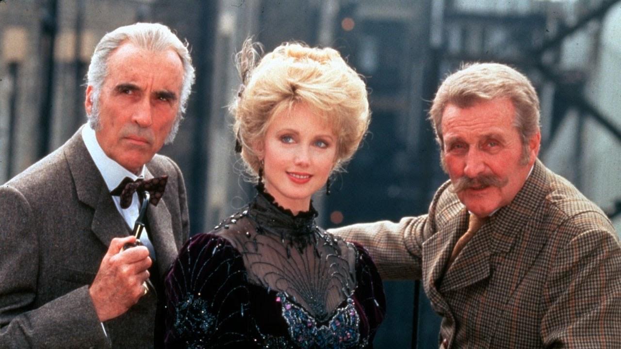 Sherlock Holmes and the Leading Lady 1991 movie scene