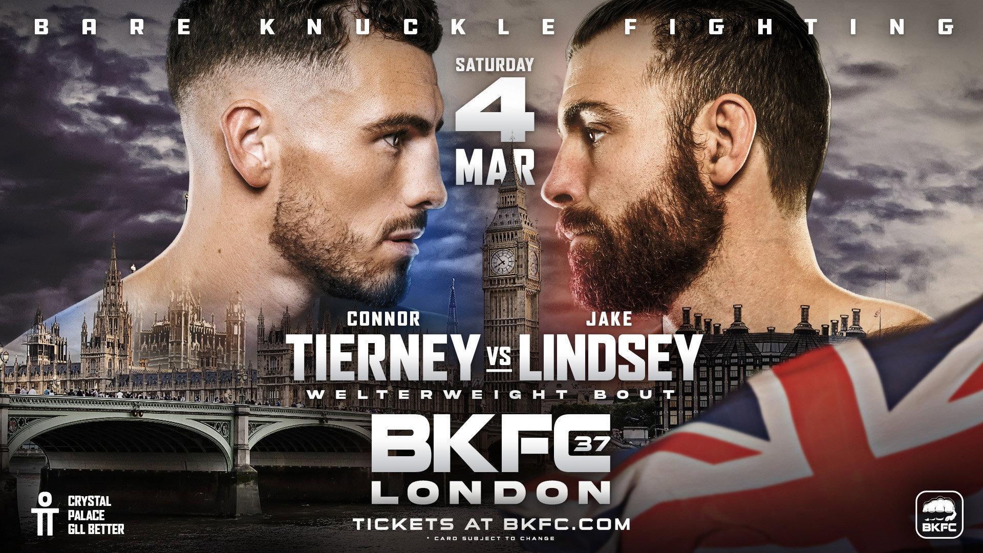 BKFC 37 London: Tierney vs. Lindsey 2023 movie scene