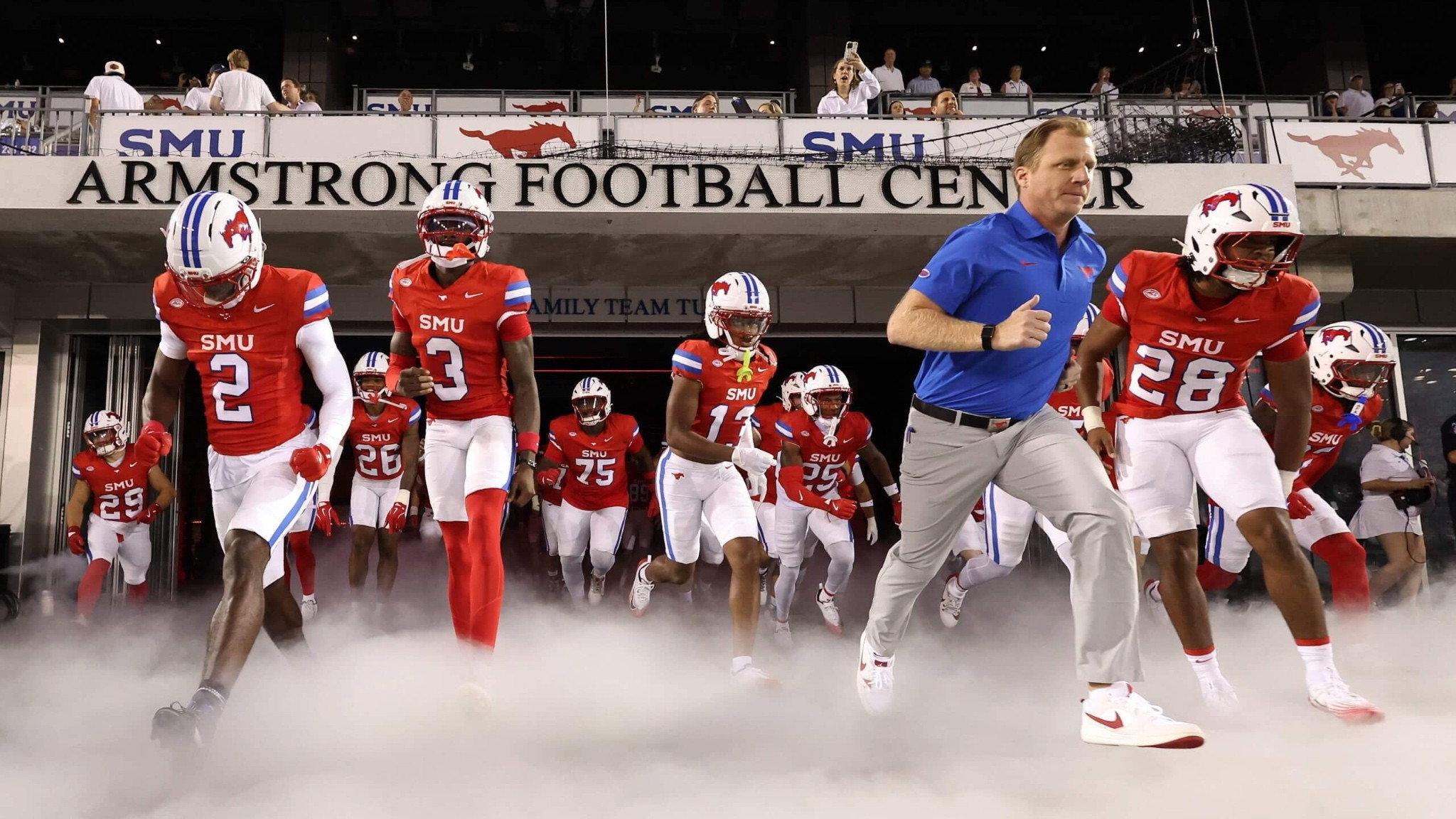 Thunder On: Resurgence of The SMU Mustangs 2025 movie scene
