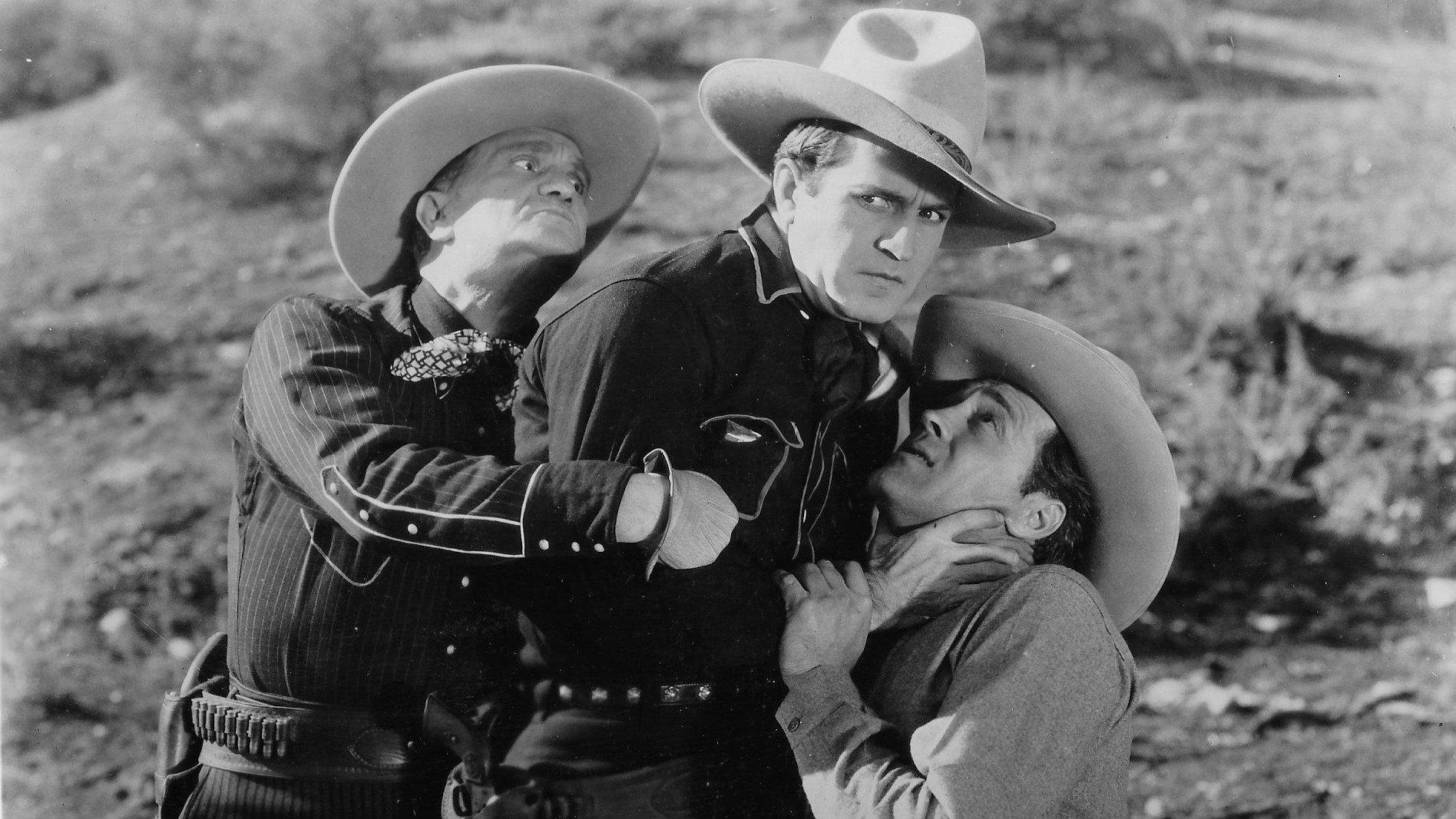 Mark of the Spur 1932 movie scene