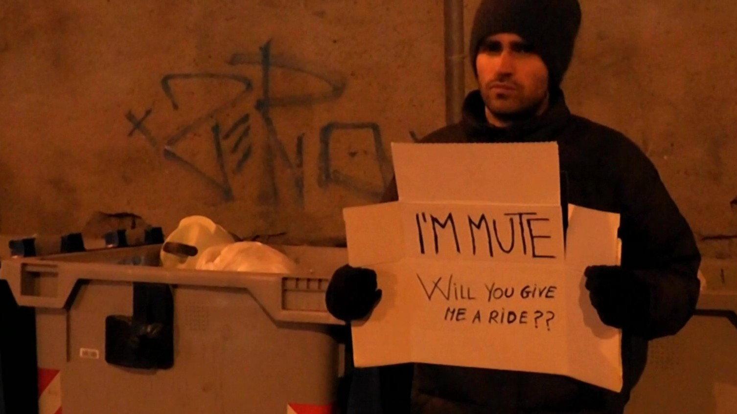 Mute 2016 movie scene