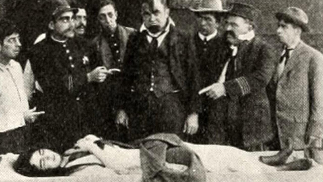 The Rural Third Degree 1913 movie scene
