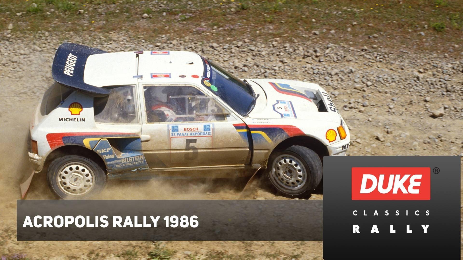 Acropolis Rally 1986 1986 movie scene