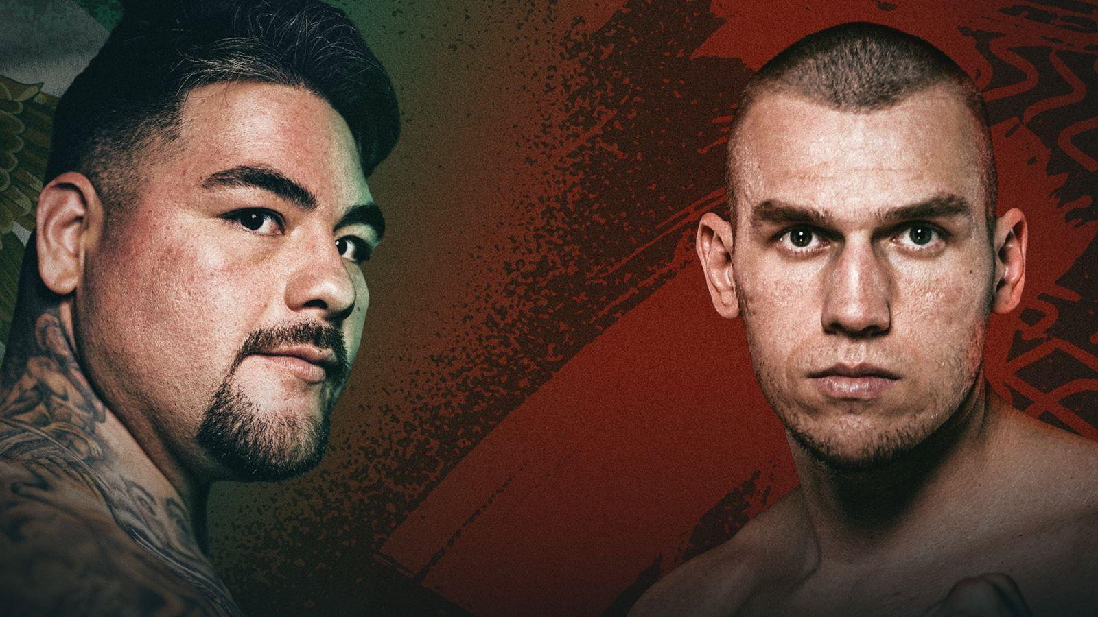 Andy Ruiz Jr. vs. Damian Knyba 2026 movie scene