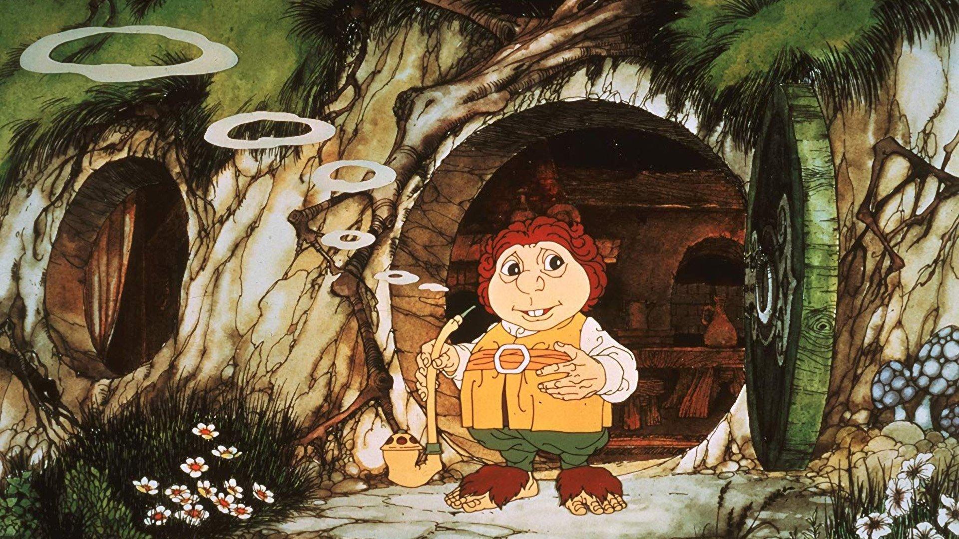 The Hobbit 1977 movie scene