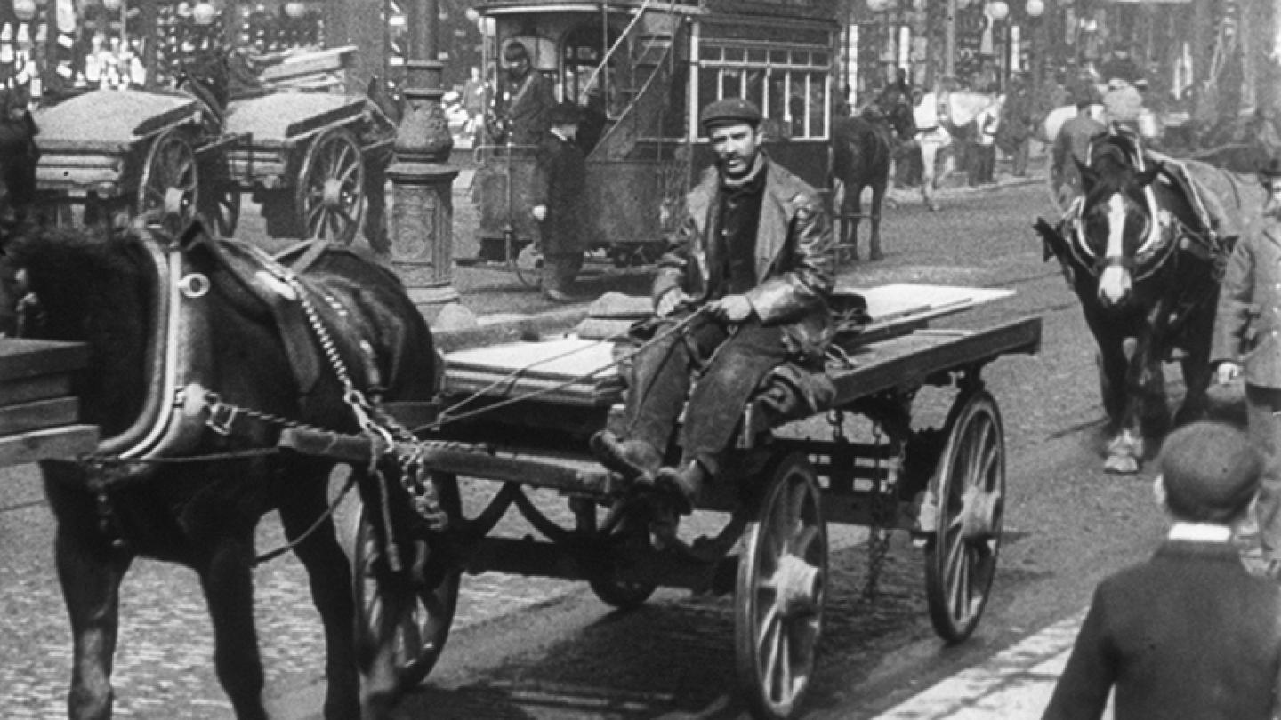 Jamaica Street, Glasgow 1901 movie scene