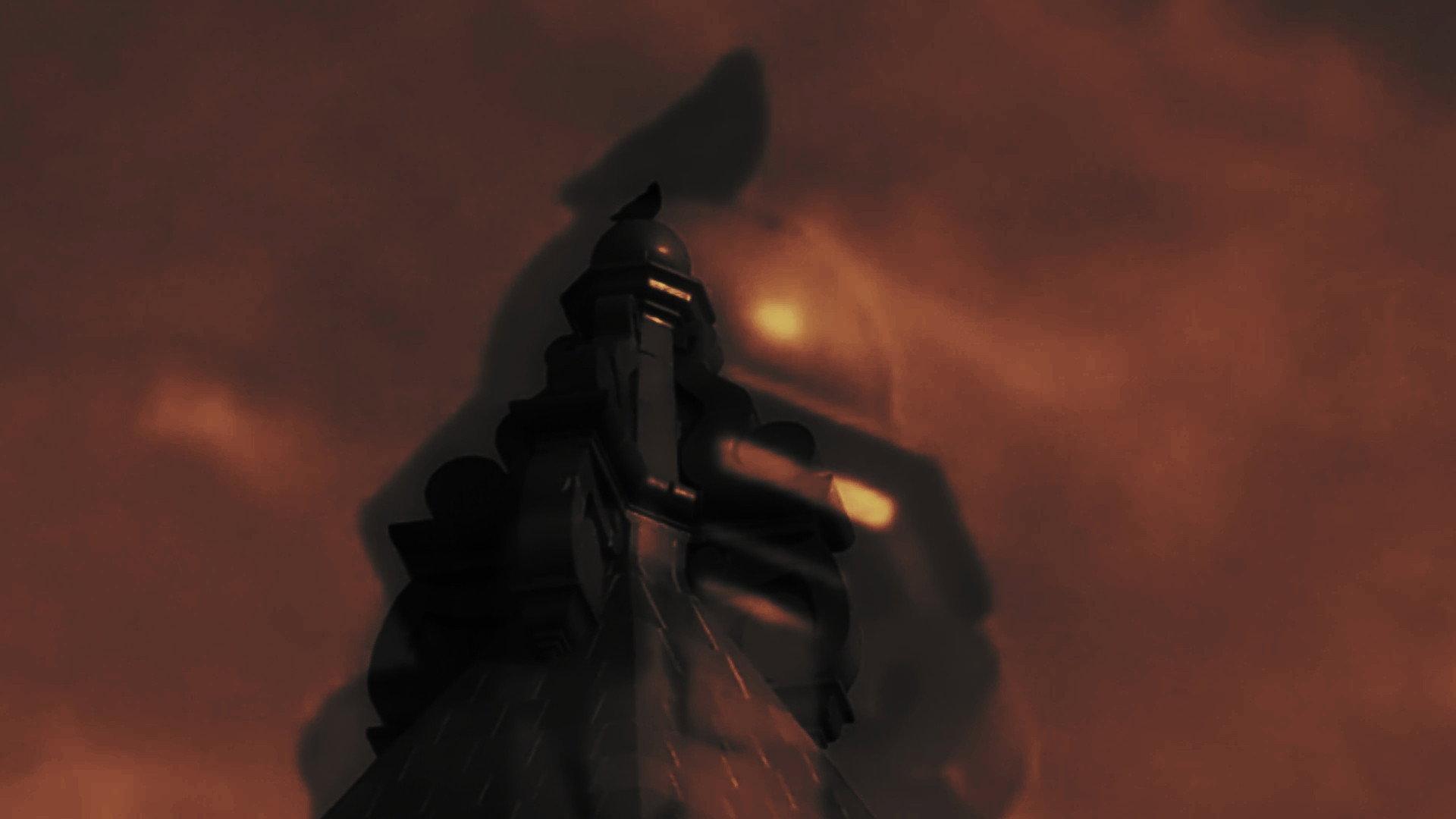A Bird Sits atop the Spire 2026 movie scene