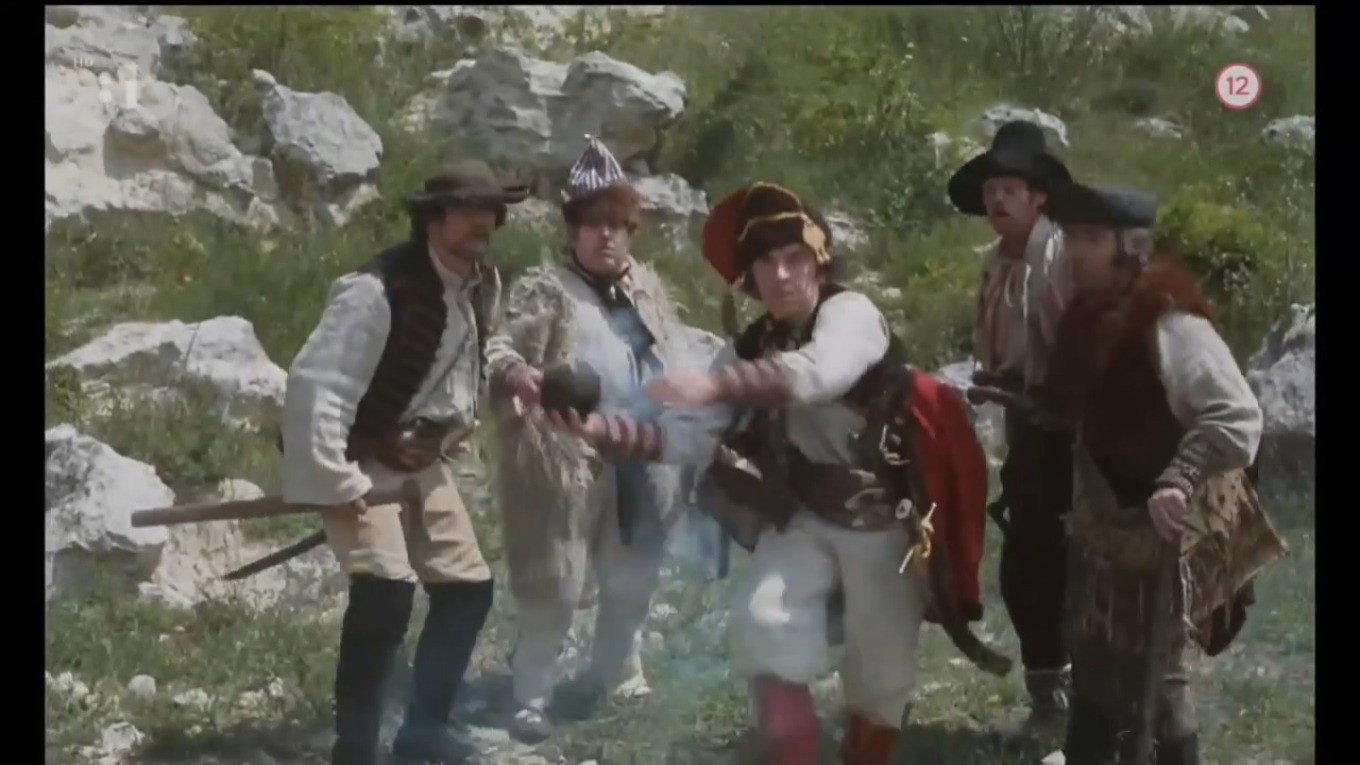Pacho, the Brigand of Hybe 1976 movie scene