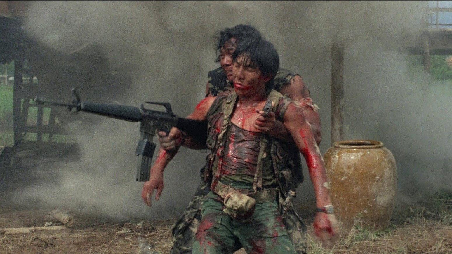 Heroes Shed No Tears 1984 movie scene