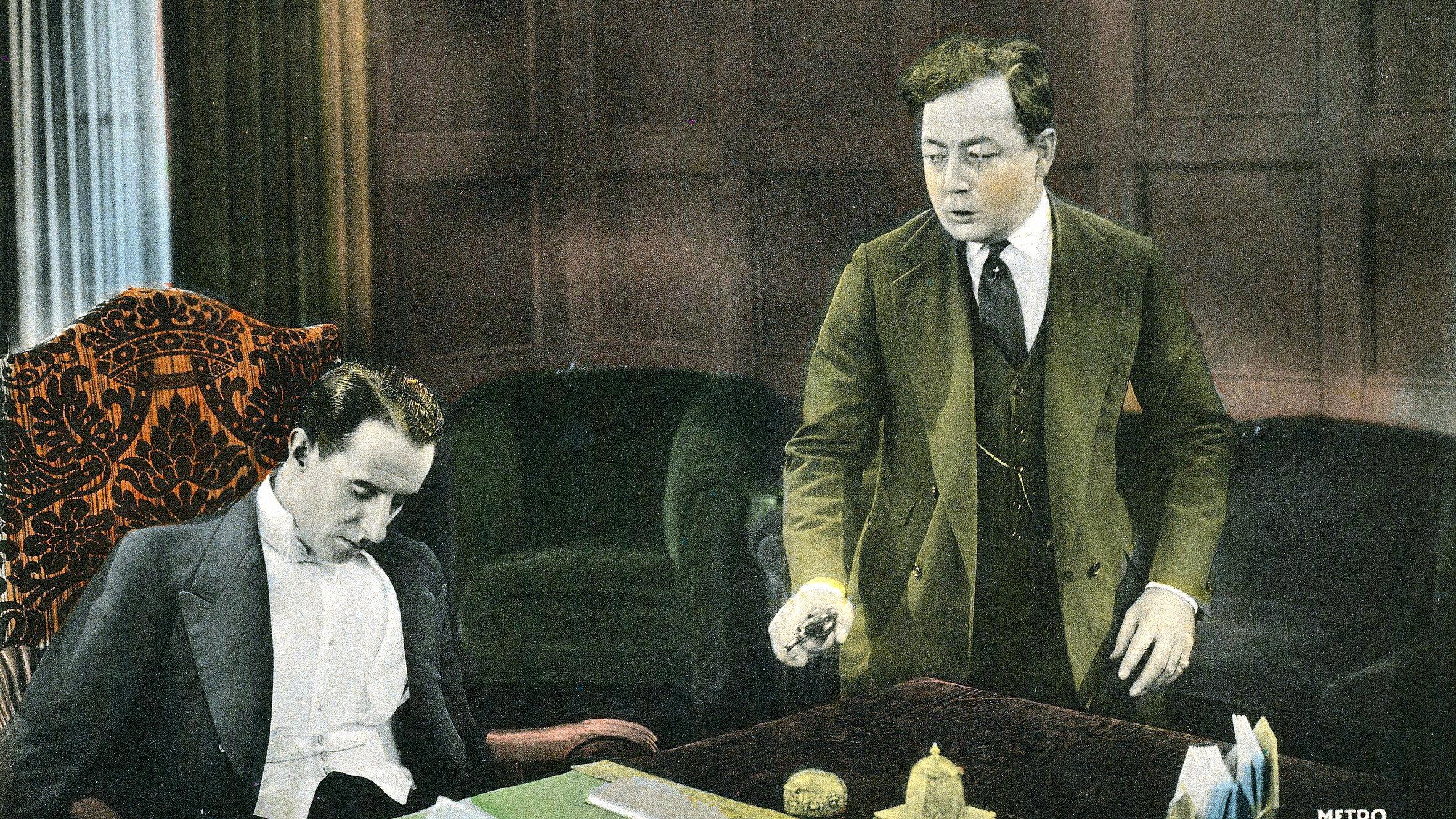 Fine Feathers 1921 movie scene