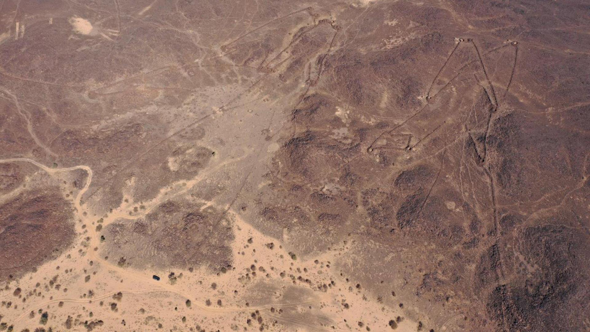 The Mystery of the Desert Kites 2024 movie scene