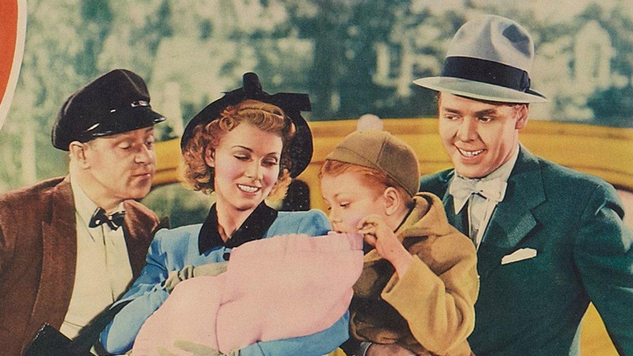 Blondie's Blessed Event 1942 movie scene