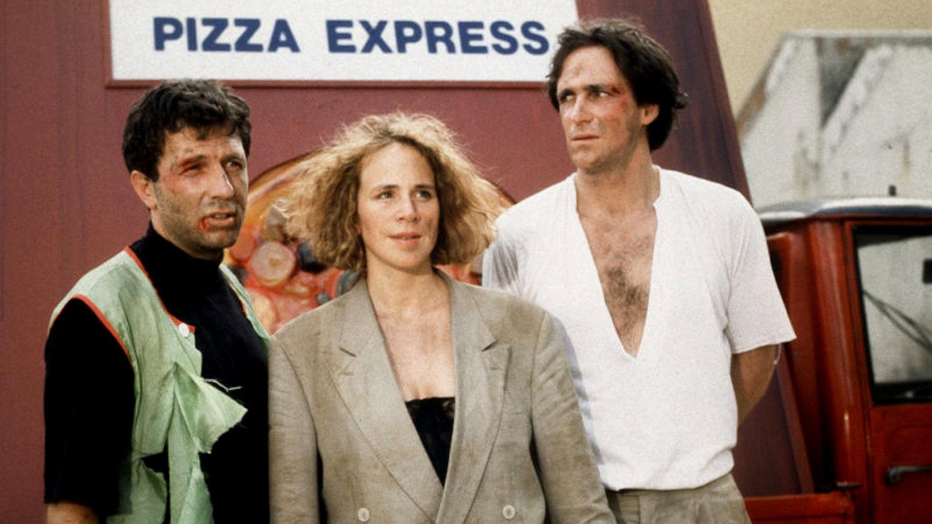 Pizza Express 1988 movie scene
