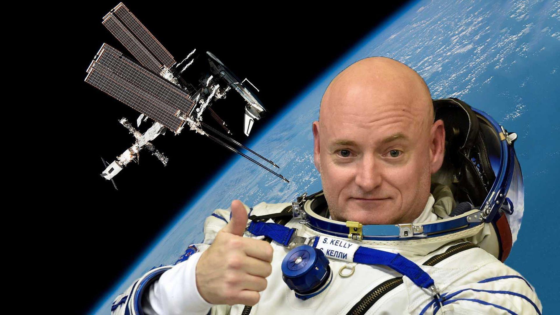 A Year in Space 2016 movie scene