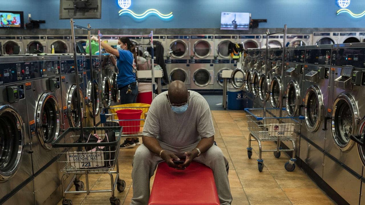 American Laundry 2022 movie scene