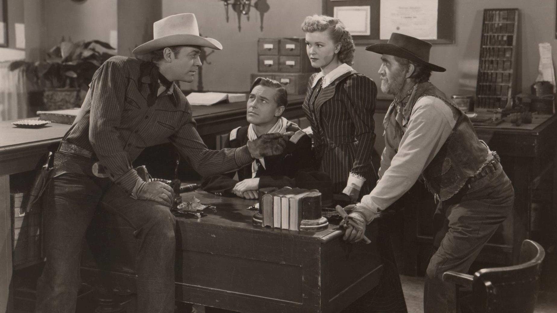 Code of the Silver Sage 1950 movie scene