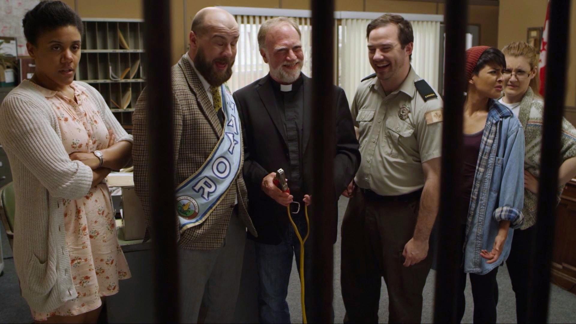 The Village Green 2024 movie scene