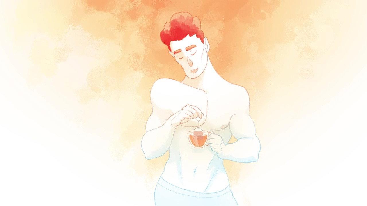 Hot Tea 2017 movie scene