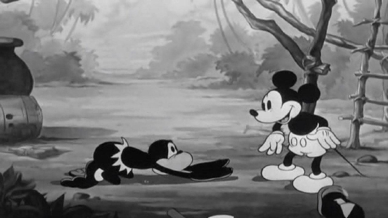 Mickey's Man Friday 1935 movie scene