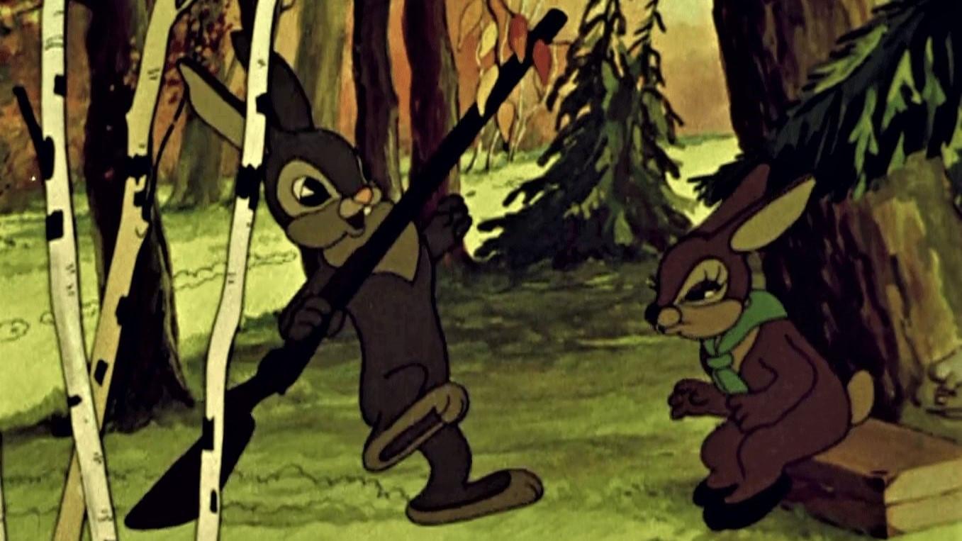 The Hunting Rifle 1948 movie scene