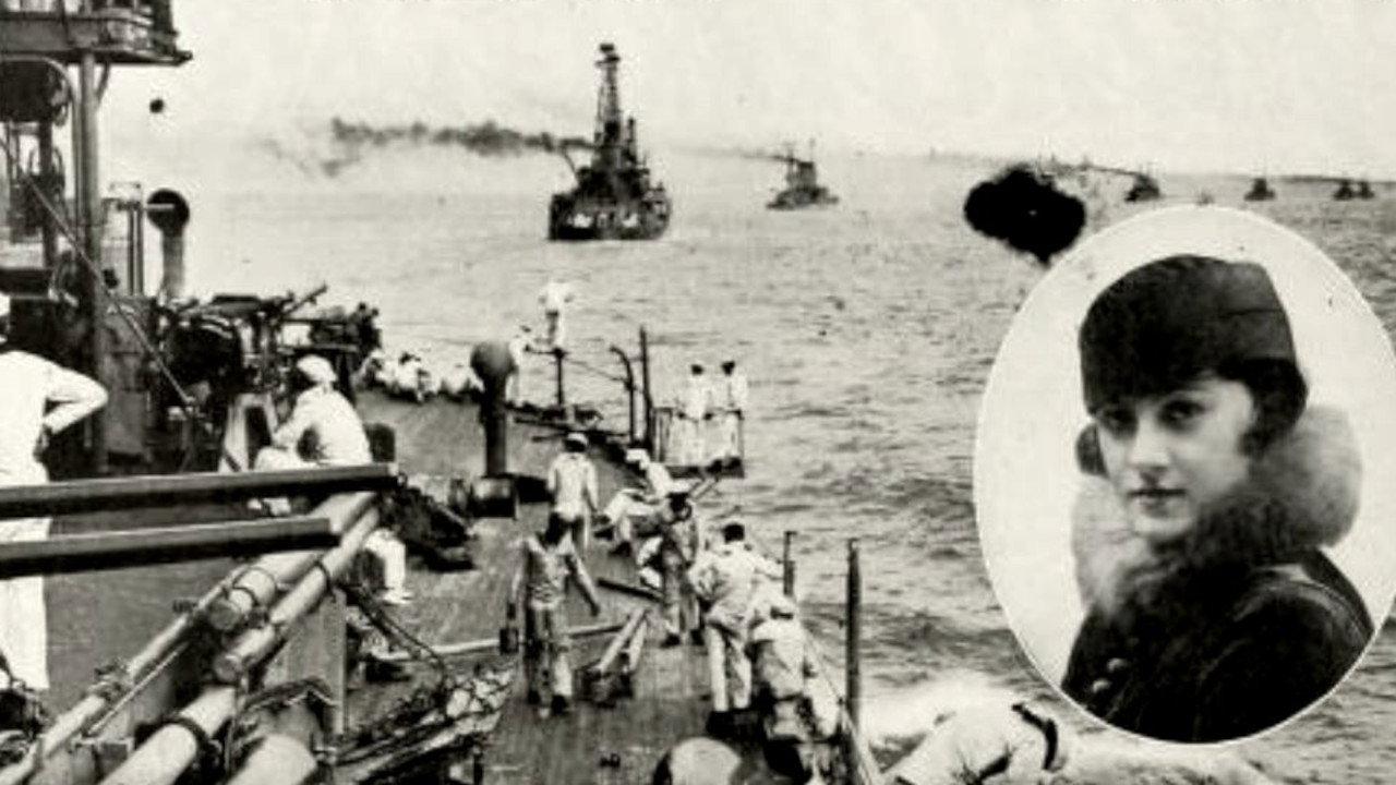 Neal of the Navy 1915 movie scene