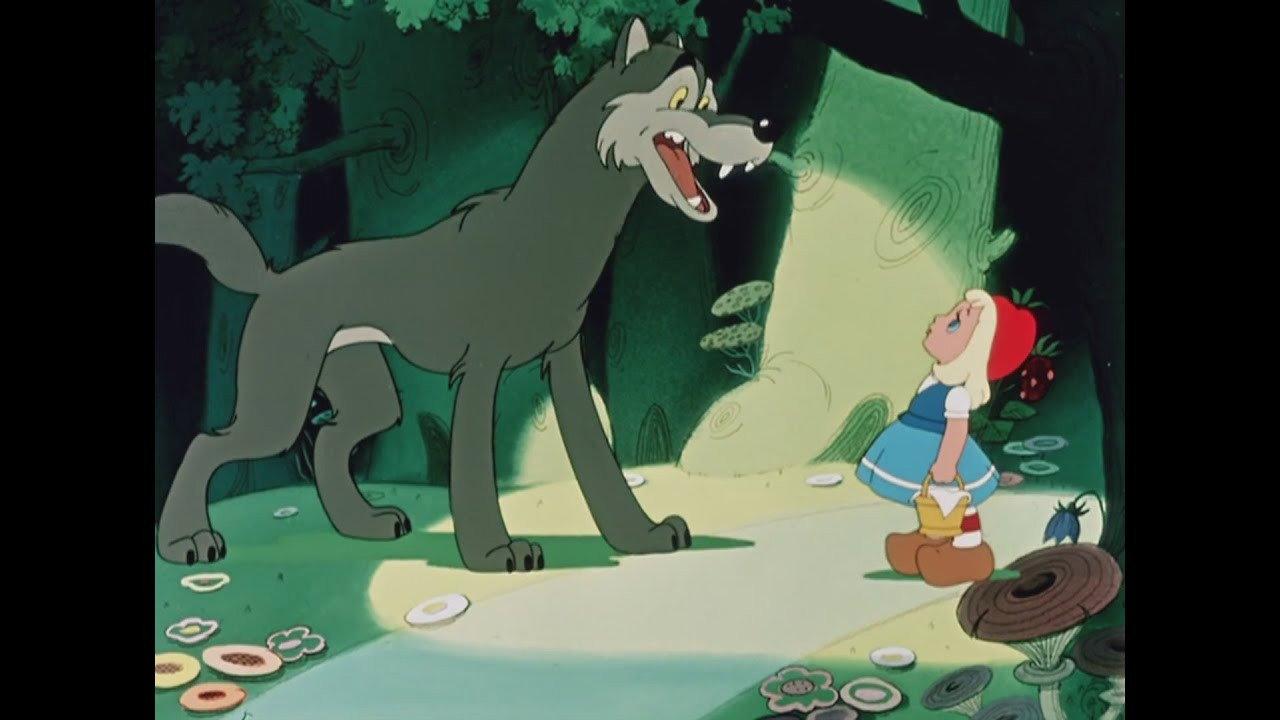 Petia and Little Red Riding Hood 1958 movie scene